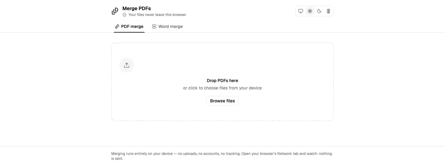 PDF Merger